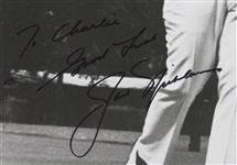 Jack Nicklaus Signed Black and White 8x10 Photo JSA ALOA