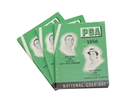 1956 5th Annual National Golf Day Medal "I Beat Fay Crocker"- Set of 3