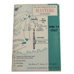 1967 Masters Spectator Guide - Gay Brewer Winner
