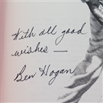 Ben Hogan Signed Golf Book 'Ben Hogan's Five Lessons' JSA #Y94341