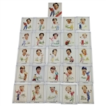 Set of 25 Panasonic European Open Golf Cards