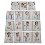 Set of 15 The Ryder Cup 1987 Golf Cards