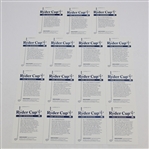 Set of 15 The Ryder Cup 1987 Golf Cards