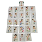 Set of 24 The Ryder Cup 1991 Golf Cards