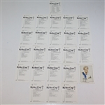 Set of 24 The Ryder Cup 1991 Golf Cards
