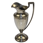 1921 Portage Lake Golf Club Summer Handicap Match Sterling Silver Trophy