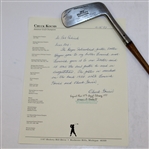 Walter Hagen LAST USED Personal Putter with Letter of Provenance from Chuck Kocsis JSA ALOA