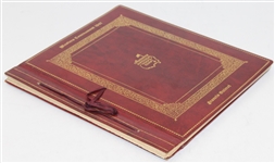 Francis Ouimet's Personal 1947 Masters Tournament Players/Dignitaries  Gift - Scrapbook
