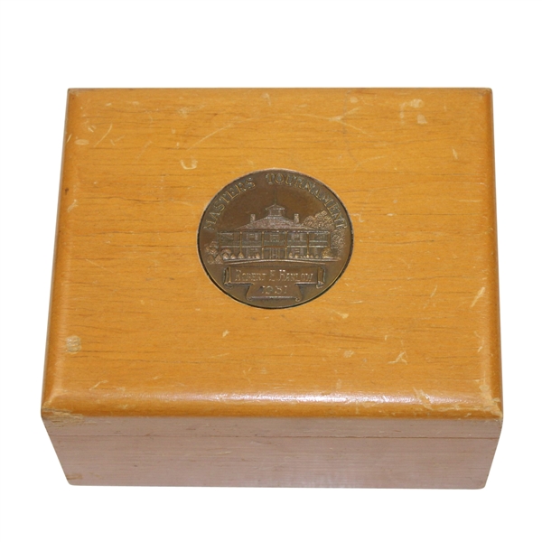 1951 Masters Tournament Media Gift Given To Robert E. Harlow - Founder of Golf World