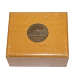 1951 Masters Tournament Media Gift Given To Robert E. Harlow - Founder of Golf World