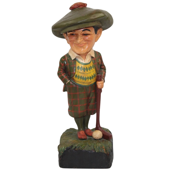 Circa 1930s Large Penfold Man Statue - Exceptional Condition
