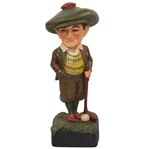 Circa 1930s Large Penfold Man Statue - Exceptional Condition