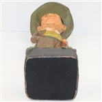 Circa 1930's Large Penfold Man Statue - Exceptional Condition