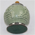 Circa 1940's Rookwood Pottery Ceramic Humidor/Cigarette Holder/Display