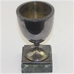 1958 Belgian Open Trophy from Winner Ken Bousfield - Tournament Issued Winners Trophy