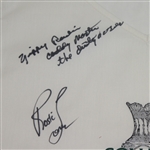 1996 LPGA HOF Patty Sheehan Solheim Cup Caddy Bib Signed byWinning USA Team JSA ALOA