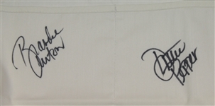 1996 LPGA HOF Patty Sheehan Solheim Cup Caddy Bib Signed byWinning USA Team JSA ALOA