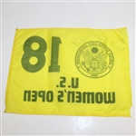 1992 Women's US Open@Oakmont C.C. 18th Hole Course Flown Flag Signed By Winner Patty Sheehan- JSA ALOA