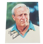 Arnold Palmer Signed 8x10 Color Photo JSA ALOA