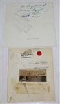 Ben Hogan & Ed Furgol Original Wire Photos - US Open Trophy