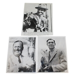 Ben Hogan, Bobby Locke, & Sam Snead Original Open Championship Press Photos
