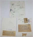 Ben Hogan, Bobby Locke, & Sam Snead Original Open Championship Press Photos