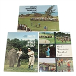 Lot of 3 Shells Wonderful World of Golf Programs - 1963, 1966, & 1968