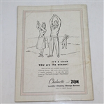 1948 New Orleans Golf Tournament Official Souvenir Program - Bob Hamilton Winner