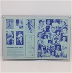 Multi-Signed 1969 La Costa Tournament of Champions Pairing Sheet PSA/DNA #W08999