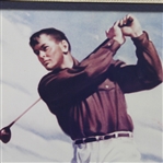 Bobby Jones Reproduction Coca-Cola Advertisement Sign - Framed