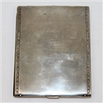 Sterling Silver Golf Themed Cigarette Holder