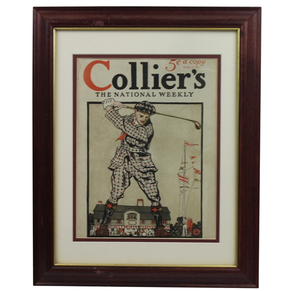1915 Colliers The National Weekly Magazine - October 2nd - Framed