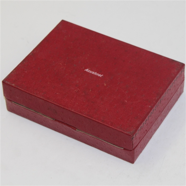Lot Detail - Classic Dozen Acushnet Titleist Golf Balls in Original Red Box