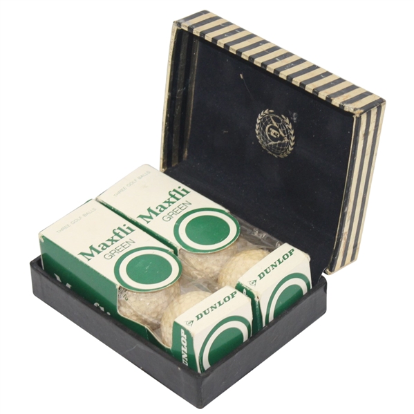 Classic 2 Sleeves Dunlop Maxfli Green Golf Balls in Original Box