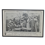 1934 Illustrated Current News - Robert T. Jones Sr. Awards Check to Horton Smith
