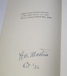 'Fifty Years of American Golf' Book Signed by Author H. B. Martin 203/355