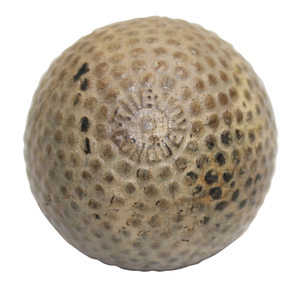 Vintage The Conqueror Bramble Pattern Golf Ball