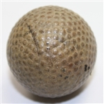 Vintage 'The Conqueror' Bramble Pattern Golf Ball