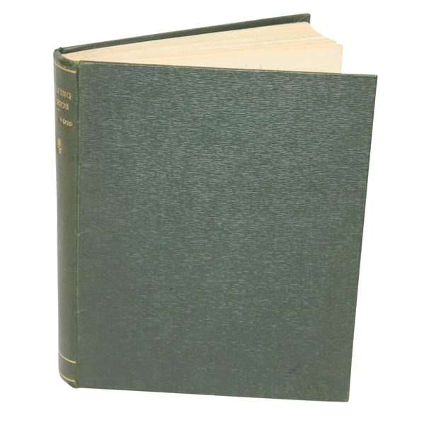 1910 Golfing Curios and "The Like" Signed by Author Harry B. Wood