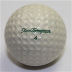 Alice Dye Signed Maiden Name (O'Neal) Ball-Wife of Pete Dye-Her Design Idea Was the Famed 17th @ Sawgrass