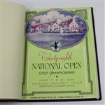 1934 & 1935 US Open Programs - Merion & Oakmont - Bound by W. Albert Heizmann Jr.
