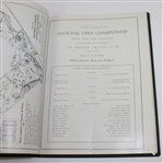 1934 & 1935 US Open Programs - Merion & Oakmont - Bound by W. Albert Heizmann Jr.