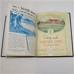 1934 & 1935 US Open Programs - Merion & Oakmont - Bound by W. Albert Heizmann Jr.