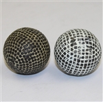Lot of Two Vintage Golf Balls - Mesh & Bramble