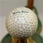 Parlor Putter with 3 Brass Head Hickory Putters - Reproduction
