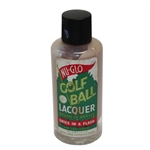 Vintage Nu-GLO Golf Ball Lacquer - Brush in Bottle