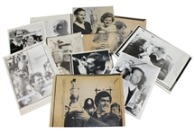 Ten Assorted Wire Photos of British Open Champs with Claret Jug