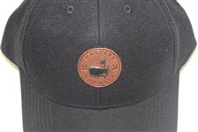 Augusta National Masters Hat-Black with Brown Leather Patch