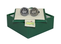 Masters Champions Medal Vintage Logo Nickel Cuff Links