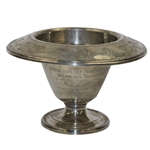 1926 Womens Texas Golf Association Island City Sterling 4th Flight Trophy Won by Mrs. Z.C. Nelson